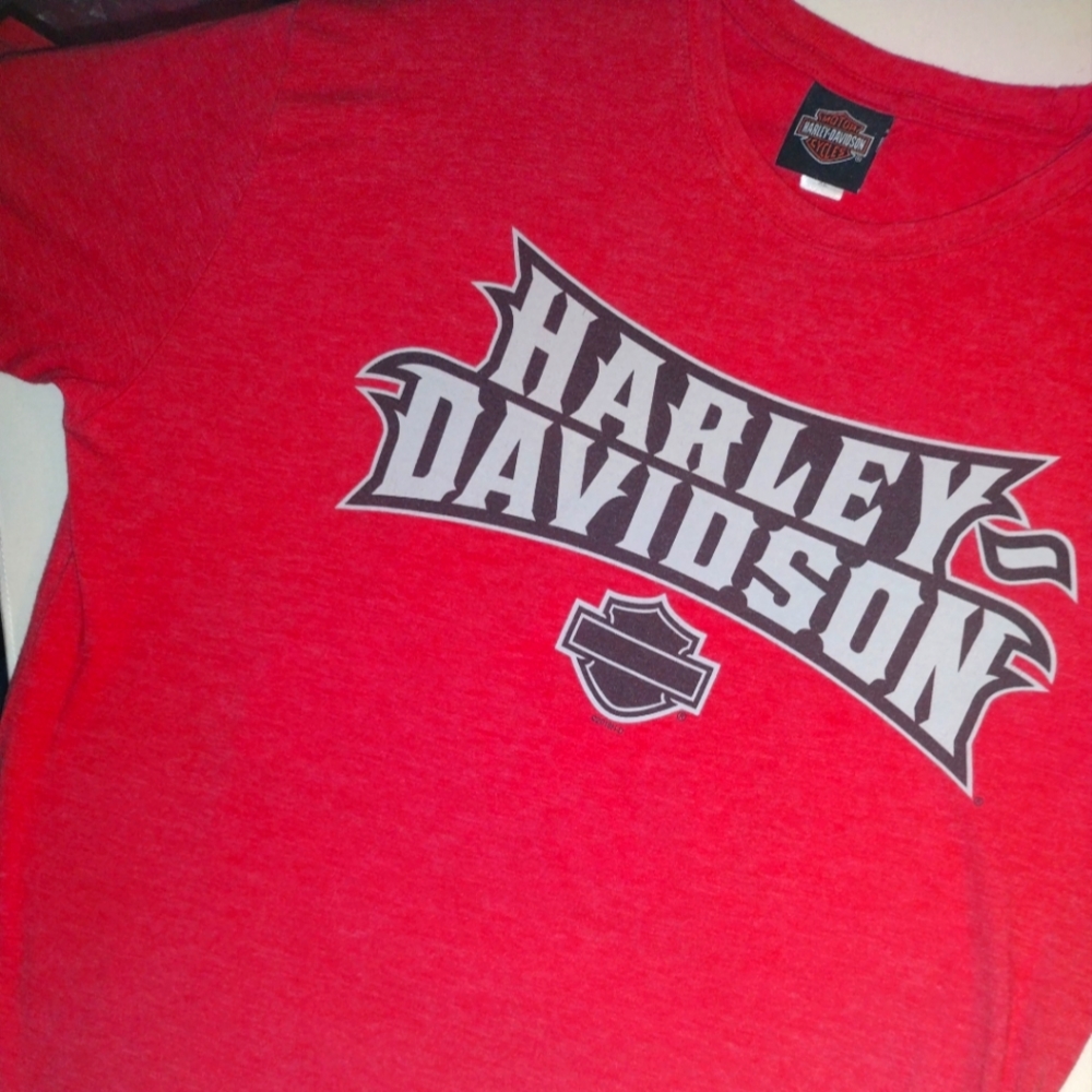 Harley Davidson Red SS T-Shirt Scottsdale, AZ XL
